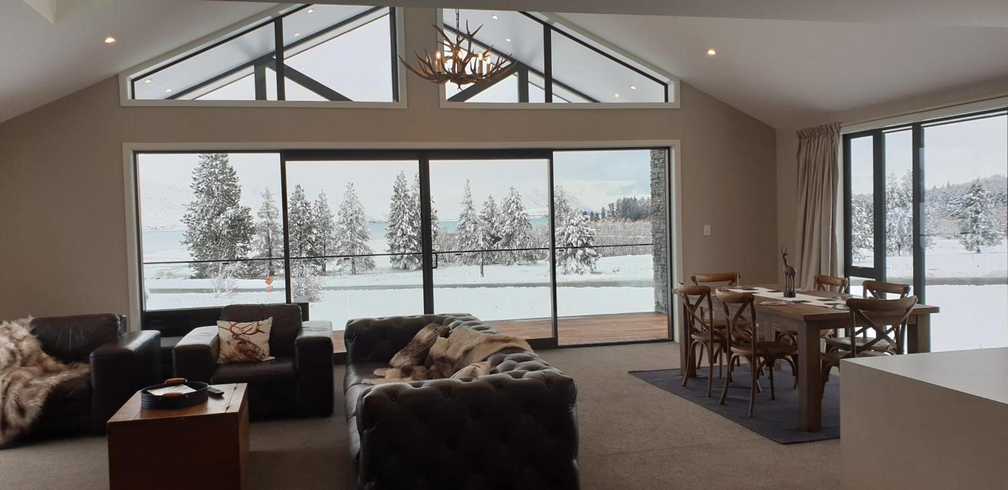 Lake Views At Antler Lodge Lake Tekapo Luaran gambar